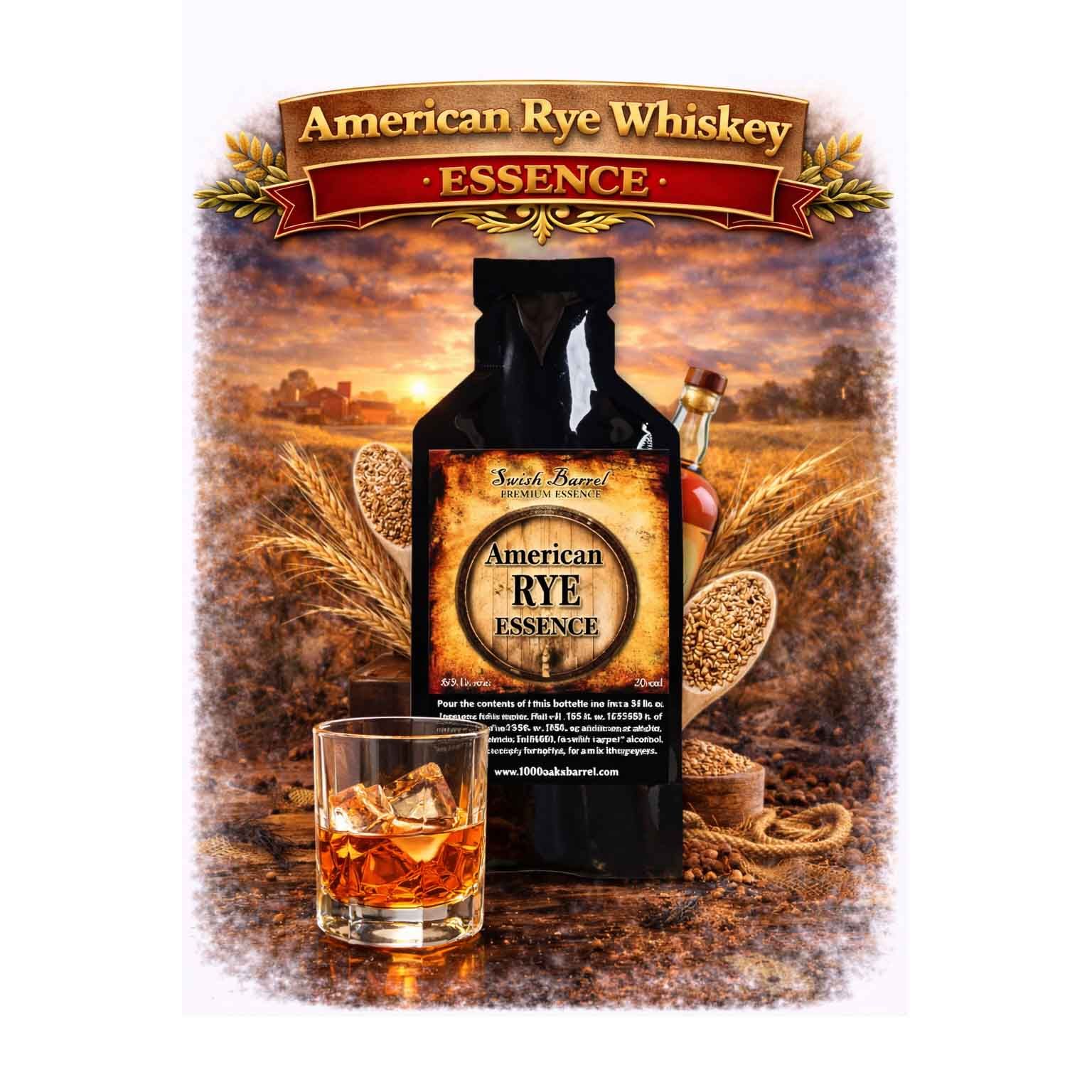 American Rye Whiskey Essence | DIY Spicy Rye Flavoring Concentrate for ...