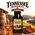 Alt text: Tennessee Whiskey Essence packet displayed with a glass of amber whiskey, corn, maple leaf, charred wood and oak barrels against a warm Tennessee mountain sunset.