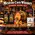 Mexican Corn Whiskey barrel aging kit with American oak barrel, whiskey essence packets, glass of whiskey on ice and cultural heritage backdrop