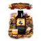 Texas Sweet Corn Whiskey Essence 20ml bottle with glass of golden corn whiskey and Texas western background.