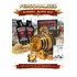 Personalized whiskey making kit with custom engraved oak barrel, whiskey essence packets, and DIY whiskey barrel aging setup.